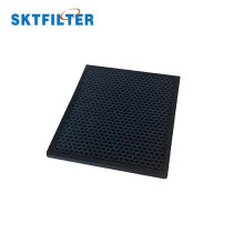 Ventilation Housing Honeycomb Type Activated Carbon Air Filter.